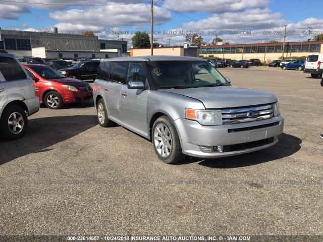 2FMDK53C39BA13556 - 2009 FORD FLEX LIMITED SILVER photo 1