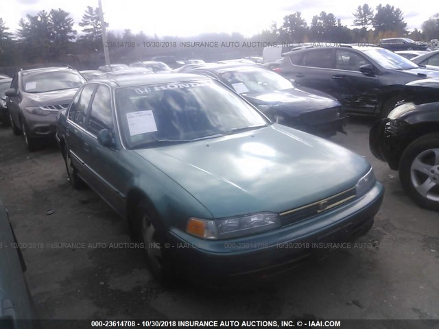 1HGCB7691PA072787 - 1993 HONDA ACCORD 10TH ANNIVERSARY GREEN photo 1