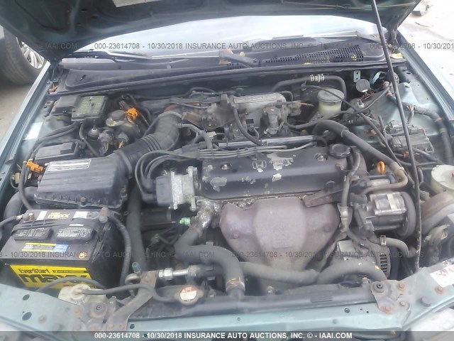 1HGCB7691PA072787 - 1993 HONDA ACCORD 10TH ANNIVERSARY GREEN photo 10