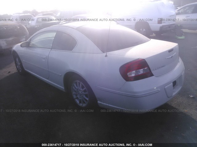 4C3AG42G84E036323 - 2004 CHRYSLER SEBRING LX WHITE photo 3