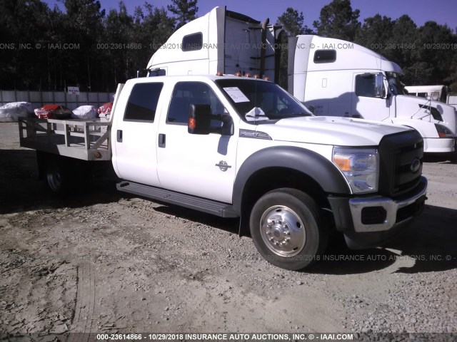 1FDAW5HTXDEA41111 - 2013 FORD F550 SUPER DUTY WHITE photo 1