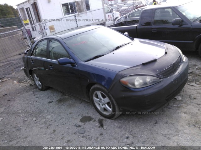 JTDBF32K120023152 - 2002 TOYOTA CAMRY LE/XLE/SE BLUE photo 1