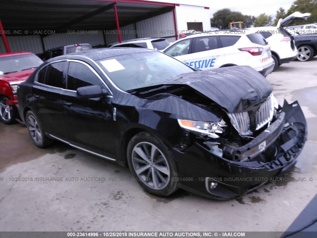 1LNHM94R39G609460 - 2009 LINCOLN MKS BLACK photo 1