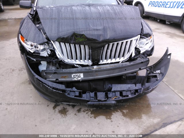 1LNHM94R39G609460 - 2009 LINCOLN MKS BLACK photo 6