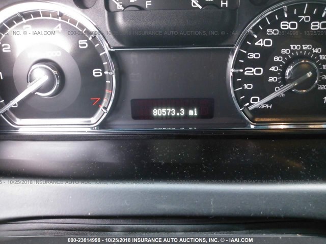 1LNHM94R39G609460 - 2009 LINCOLN MKS BLACK photo 7