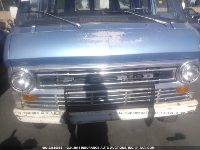 E32GHR02133 - 1973 FORD VAN BLUE photo 6