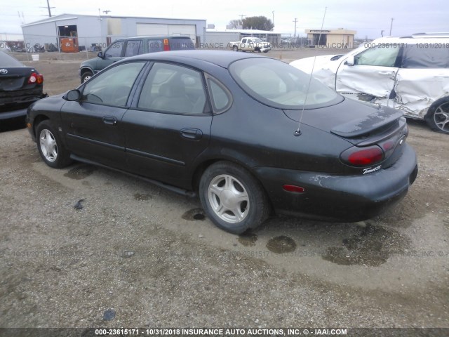 1FAFP53S7XG141879 - 1999 FORD TAURUS SE/COMFORT/SPORT GREEN photo 3