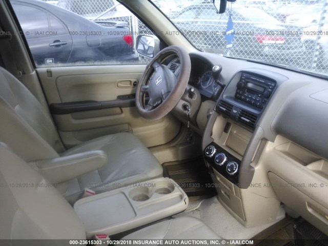 SHSRD78945U333813 - 2005 HONDA CR-V SE/EX BROWN photo 5