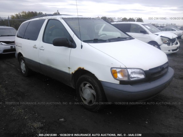 4T3ZF13C0WU048734 - 1998 TOYOTA SIENNA LE/XLE WHITE photo 1