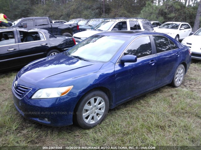 JTNBK46KX73023261 - 2007 TOYOTA CAMRY NEW GENERAT LE/XLE/SE BLUE photo 2