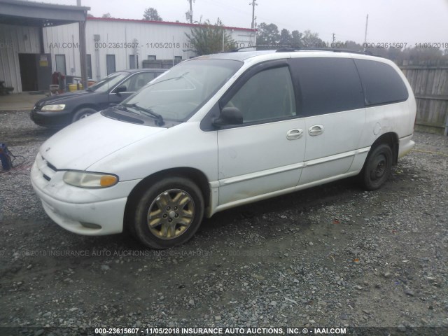 1B4GP54L5VB362376 - 1997 DODGE GRAND CARAVAN LE/ES WHITE photo 2