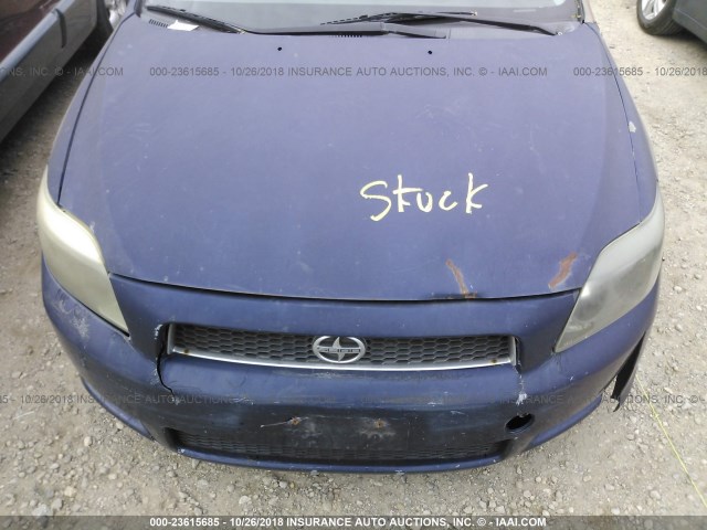 JTKDE177270172528 - 2007 TOYOTA SCION TC 蓝色 照片 10