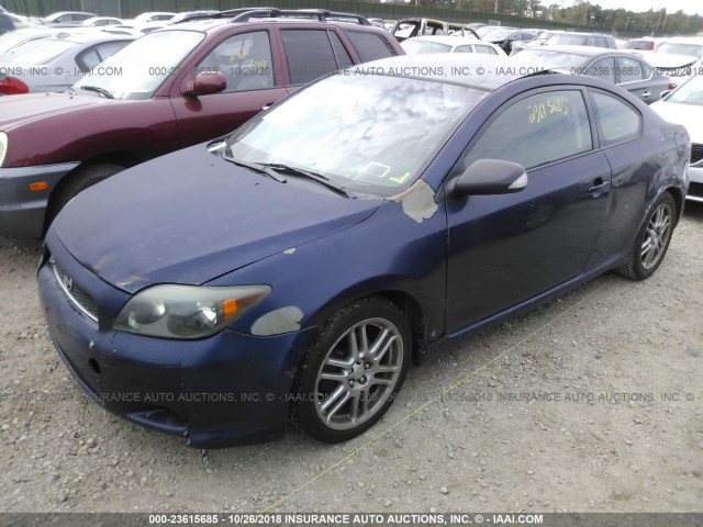 JTKDE177270172528 - 2007 TOYOTA SCION TC 蓝色 照片 2