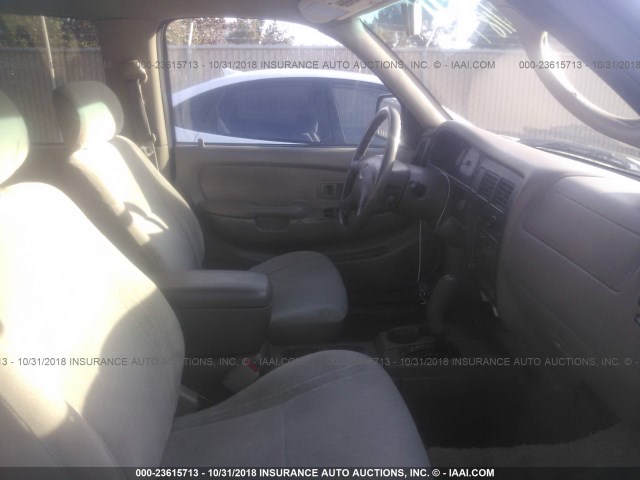 5TEGN92N01Z797770 - 2001 TOYOTA TACOMA DOUBLE CAB PRERUNNER BLACK photo 5