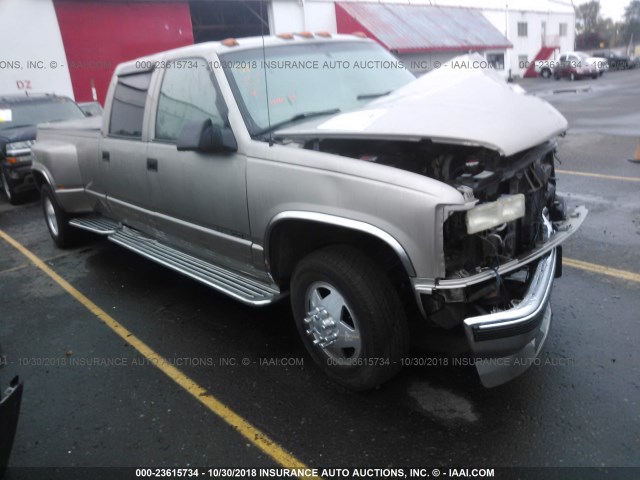 1GTHC33J5YF430082 - 2000 GMC SIERRA C3500 GOLD photo 1