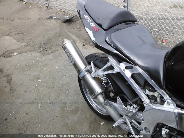 JKBZXJB194A026634 - 2004 KAWASAKI ZX636 B1 BLACK photo 6