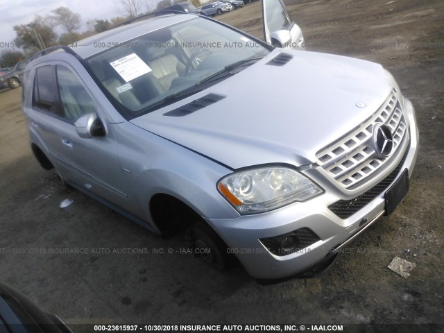 4JGBB25E69A491342 - 2009 MERCEDES-BENZ ML SILVER photo 1