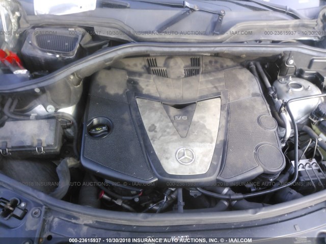 4JGBB25E69A491342 - 2009 MERCEDES-BENZ ML SILVER photo 10