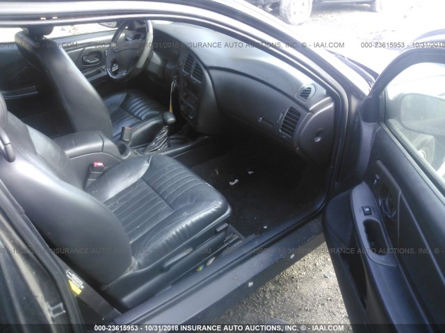 2G1WX12K839402054 - 2003 CHEVROLET MONTE CARLO SS შავი ფოტო 5