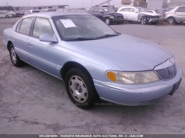 1LNFM97V1WY714231 - 1998 LINCOLN CONTINENTAL  Niebieski zdjęcie 1