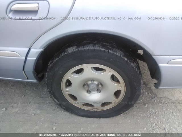 1LNFM97V1WY714231 - 1998 LINCOLN CONTINENTAL  Niebieski zdjęcie 6