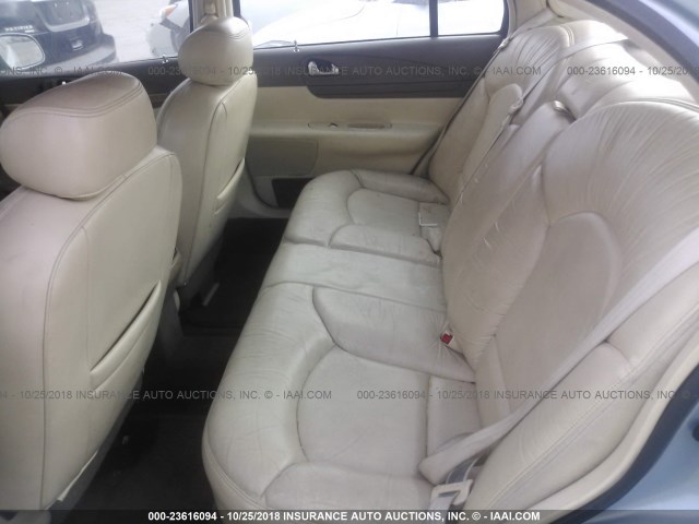 1LNFM97V1WY714231 - 1998 LINCOLN CONTINENTAL  Niebieski zdjęcie 8