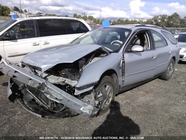 1MEHM59S34A620509 - 2004 MERCURY SABLE LS PREMIUM SILVER photo 2