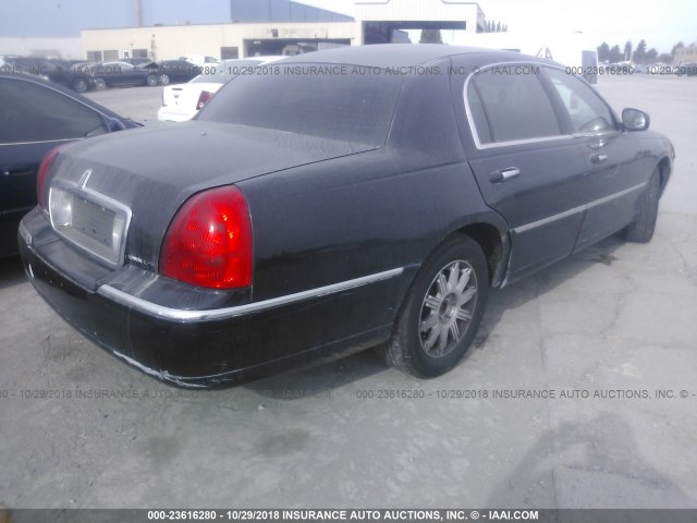 1LNHM82V47Y619870 - 2007 LINCOLN TOWN CAR SIGNATURE LIMITED BLACK photo 4