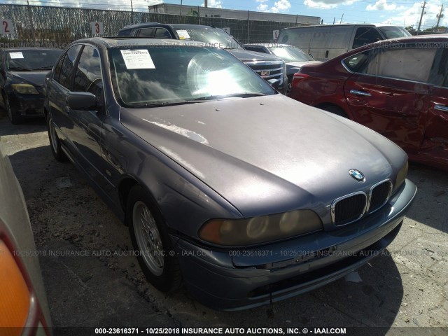 WBADT43462GZ97477 - 2002 BMW 525 I AUTOMATIC PURPLE photo 1
