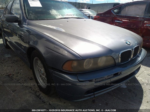 WBADT43462GZ97477 - 2002 BMW 525 I AUTOMATIC PURPLE photo 6