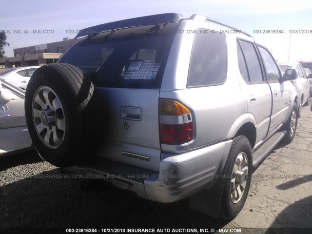 4S6CM58W3W4405698 - 1998 HONDA PASSPORT EX/LX 银色 照片 4