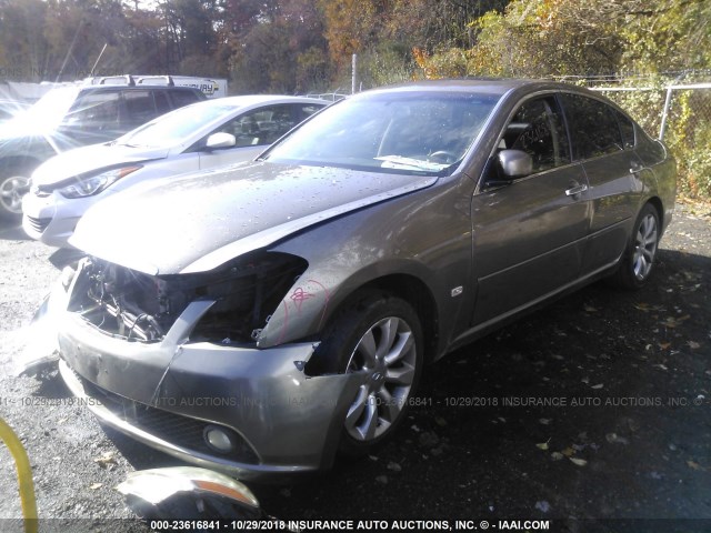 JNKAY01F87M461349 - 2007 INFINITI M35 SPORT GRAY photo 2