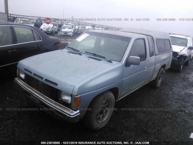 1N6HD16S5MC313035 - 1991 NISSAN TRUCK KING CAB SE SILVER photo 2