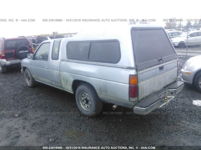 1N6HD16S5MC313035 - 1991 NISSAN TRUCK KING CAB SE SILVER photo 3