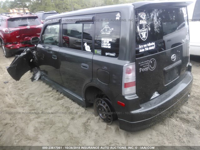 JTLKT324440164329 - 2004 TOYOTA SCION XB Сұр фото 3