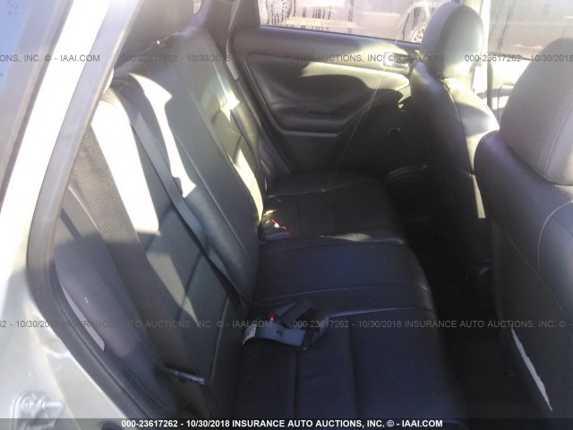 2T1KR32E34C204294 - 2004 TOYOTA COROLLA MATRIX XR SILVER photo 8