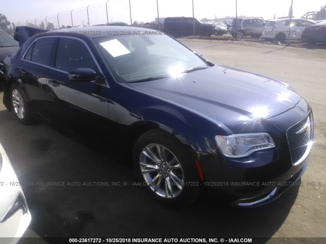 2C3CCAAG7HH505924 - 2017 CHRYSLER 300 LIMITED BLUE photo 1