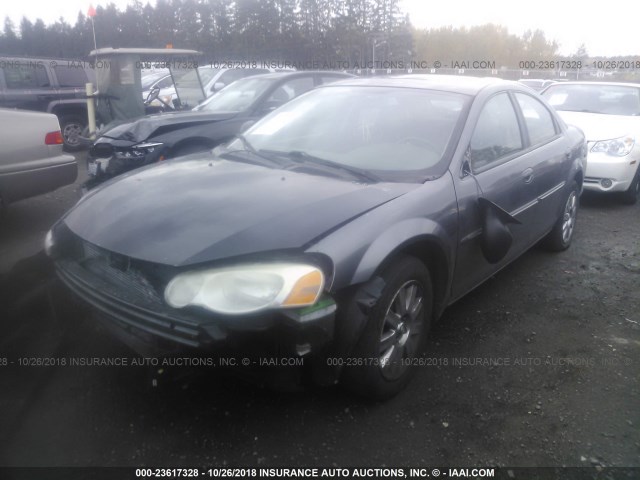 1C3EL66R75N597068 - 2005 CHRYSLER SEBRING LIMITED GRAY photo 2