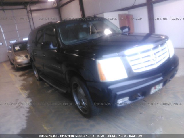 3GYFK66N43G259014 - 2003 CADILLAC ESCALADE ESV BLACK photo 1