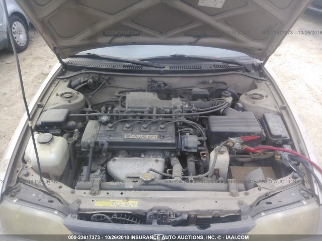 1NXAE09B0RZ140240 - 1994 TOYOTA COROLLA LE/DX 金色 照片 10