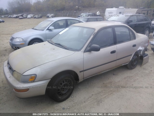 1NXAE09B0RZ140240 - 1994 TOYOTA COROLLA LE/DX GOLD photo 2