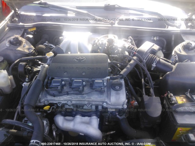 4T1BF28K8XU075486 - 1999 TOYOTA CAMRY LE/XLE GRAY photo 10