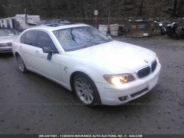 WBAHN83506DT31508 - 2006 BMW 750 LI WHITE photo 1
