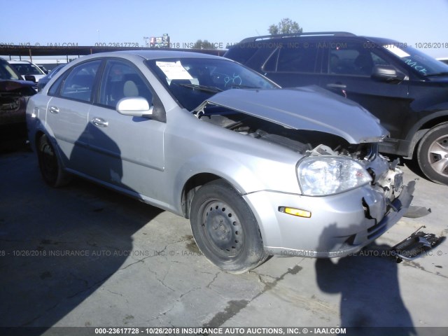 KL5JD56Z66K357892 - 2006 SUZUKI FORENZA SILVER photo 1