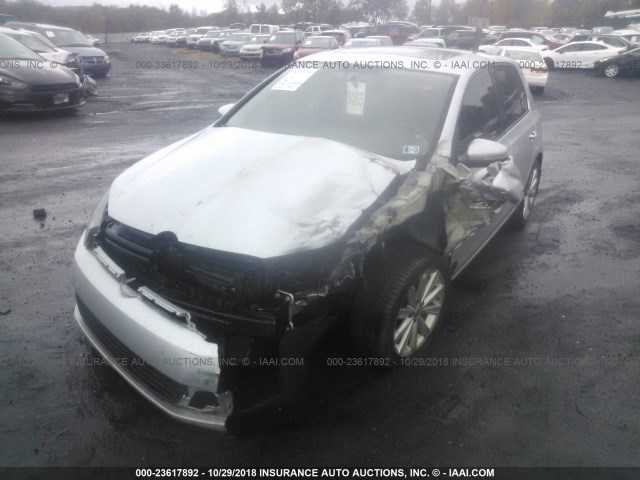 WVWDM7AJ3DW099986 - 2013 VOLKSWAGEN GOLF 银色 照片 6
