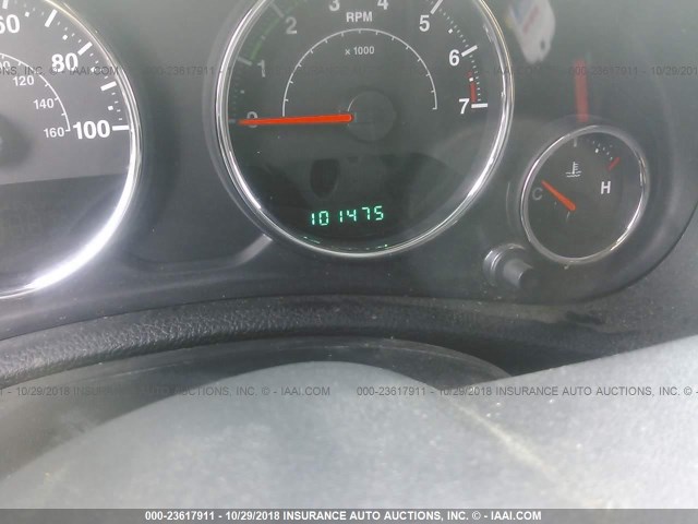 1C4AJWAG7DL543088 - 2013 JEEP WRANGLER SPORT GREEN photo 7