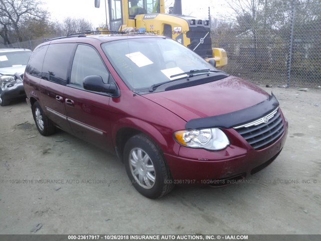 2A4GP54L67R295711 - 2007 CHRYSLER TOWN & COUNTRY TOURING RED photo 1