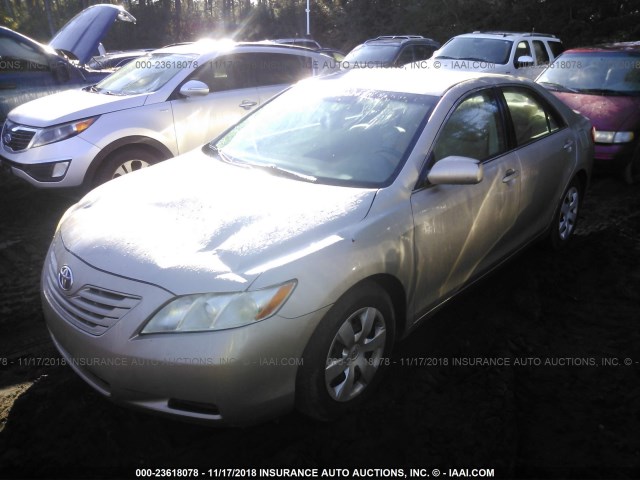 4T1BE46KX8U224659 - 2008 TOYOTA CAMRY CE/LE/XLE/SE GOLD photo 2