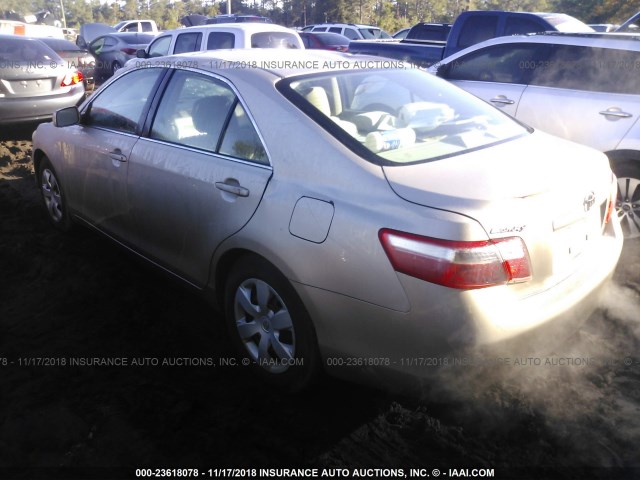 4T1BE46KX8U224659 - 2008 TOYOTA CAMRY CE/LE/XLE/SE GOLD photo 3