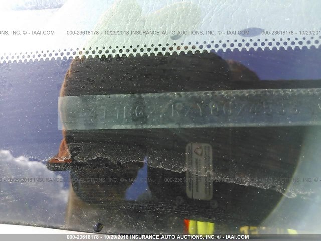 4T1BG22K7YU674533 - 2000 TOYOTA CAMRY CE/LE/XLE 银色 照片 9